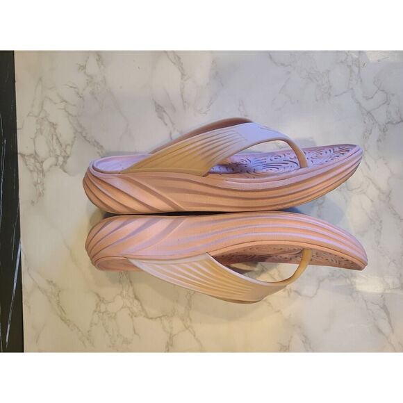 Vionic Unisex Tide Rx Sandal Pink Slip-on Flip-flop Classic Orthotic Size M8/W10 - Picture 8 of 8